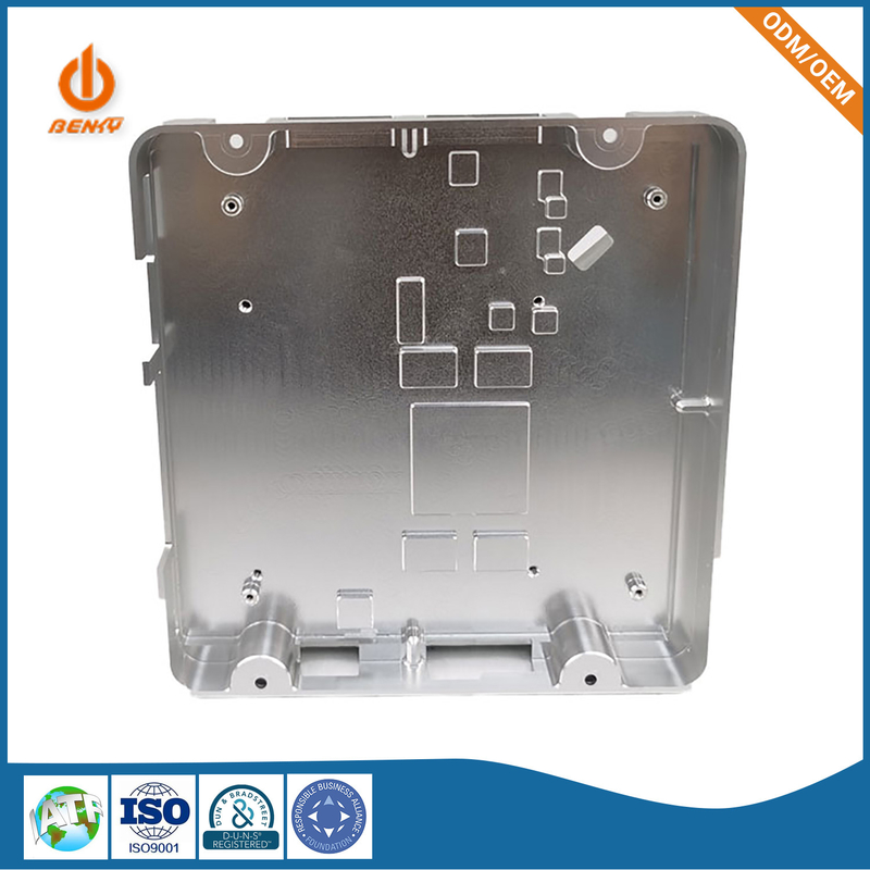 CNC che lavora 6061 parte a macchina della lega di alluminio per il sistema di raffreddamento dell'attrezzatura di automazione intelligente