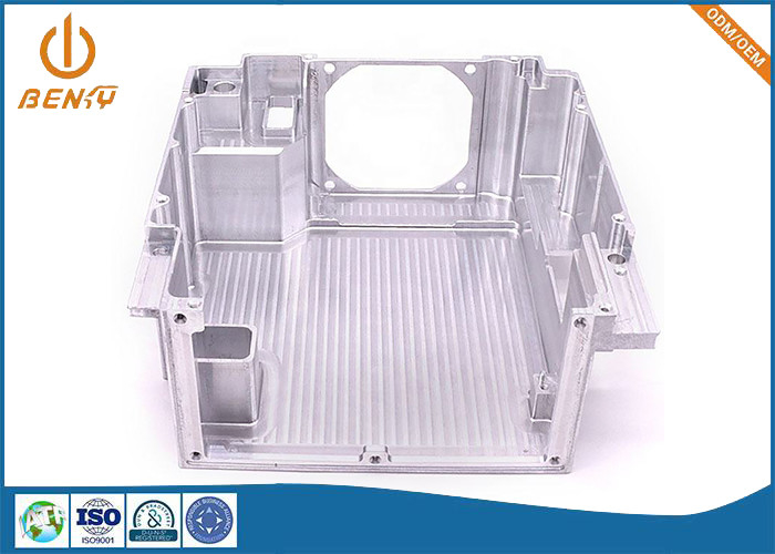 Pezzi meccanici di alluminio di macinazione lavoranti di CNC del contenitore di dissipatore di calore di CNC di precisione